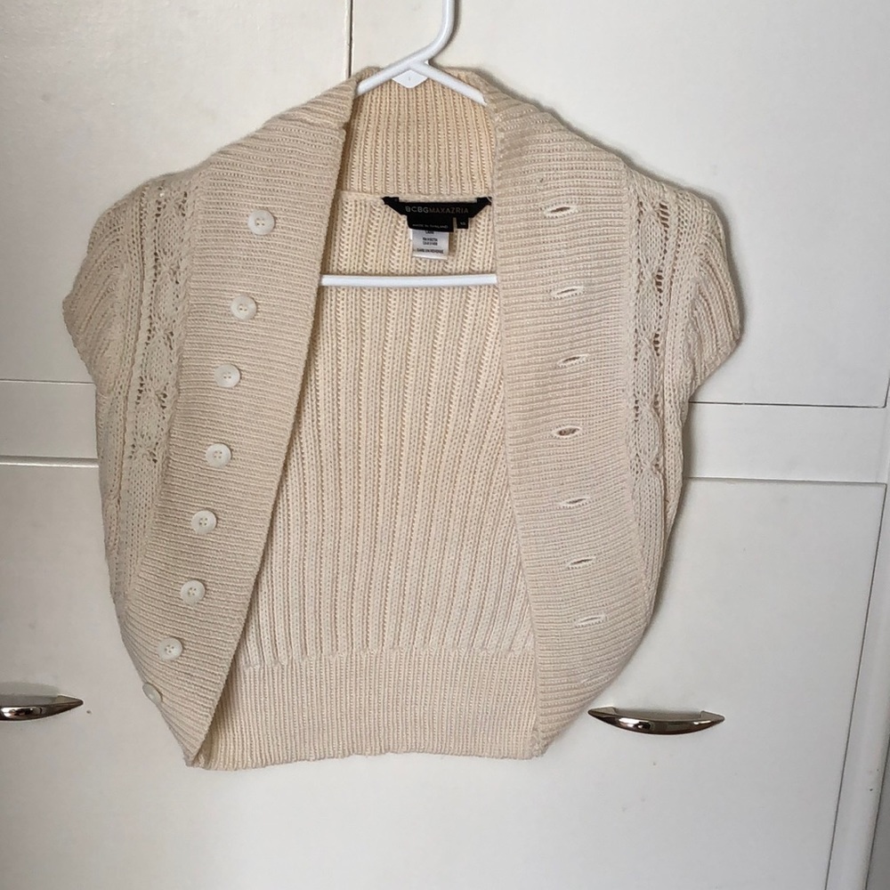 BCBG Max Azria Cropped Shrug - Picture 4 of 8